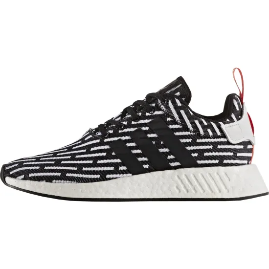 Adidas NMD R2 Black White