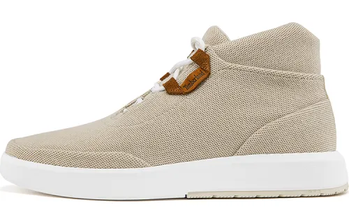 Timberland Casual Shoes Men's Mid Top Ecru