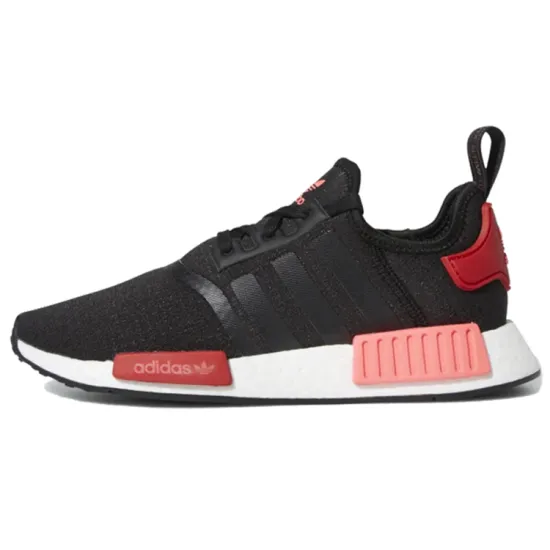 Adidas Originals NMD_R1 Lifestyle Shoes Women's Low-top Black/Red