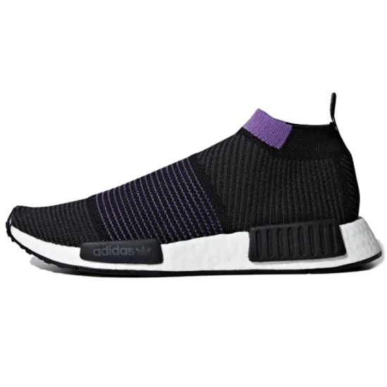Adidas Originals NMD CS1 Lifestyle Shoes Women's Mid-top Black/Purple