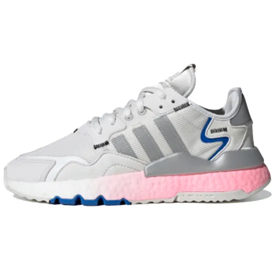 Adidas Originals Nite Jogger Lifestyle Shoes Women's Low-top Grey/Blue