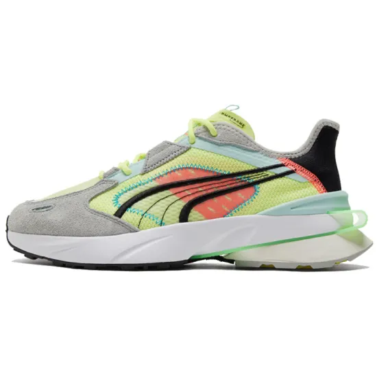 PUMA Pwrframe Lifestyle Shoes Unisex Low-top White/gray/yellow