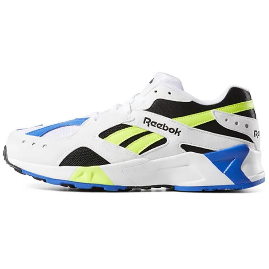 Reebok Aztrek White Black Cobalt Yellow