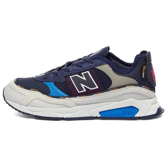 New Balance NB X-RACER Lifestyle Shoes Unisex Low-top Dark Blue/light Gray