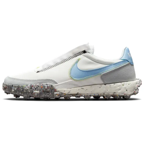 Nike Waffle Racer Crater Summit White Aluminum Women's