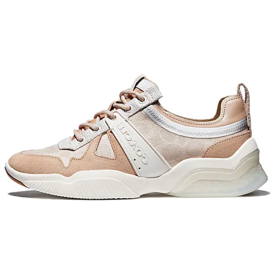 COACH CitySole Casual Shoes Women's Low-Top Orange Pink
