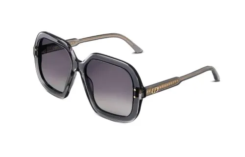 DIOR Square Sunglasses Women's Black