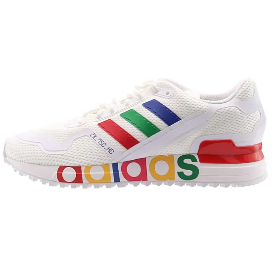 Adidas Originals ZX 750 Lifestyle Shoes Unisex Low-top White/Red/Blue/Green/Yellow
