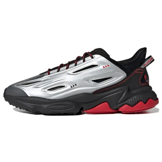 Adidas Originals Lifestyle Shoes Unisex Low-top Silver/Black/Red