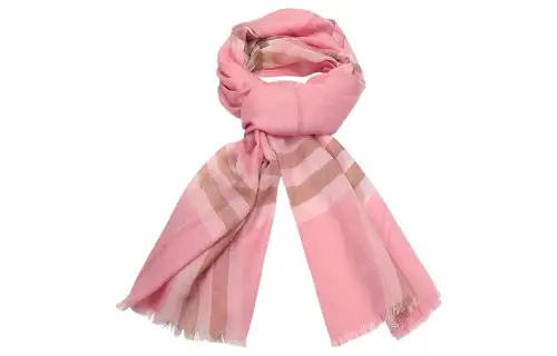 Burberry Knit Scarves Women's Pink