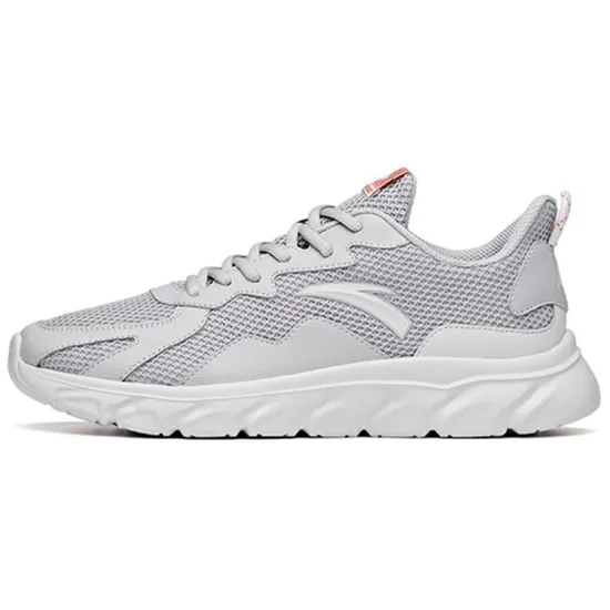 ANTA Casual Shoes Men Low-Top Cloudy Gray/Light Silver Gray