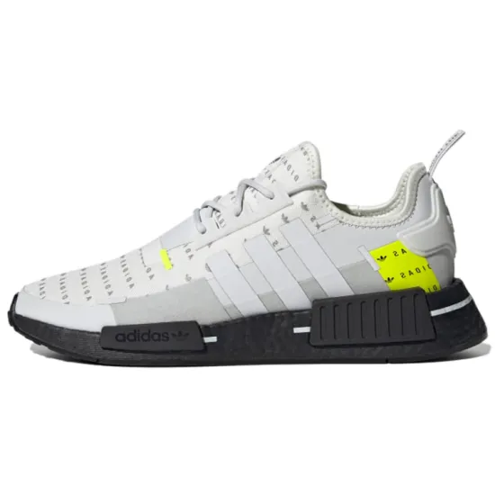 Adidas Originals Nmd R1 White Team Solar Yellow