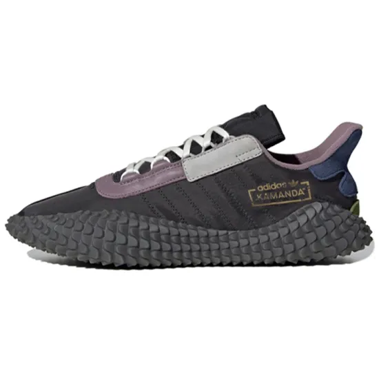 Adidas Originals Kamanda Lifestyle Shoes Men Low-top Black/Blue/Violet