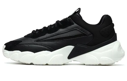 FILA Fashion Sneakers Low top Running Shoes Black/White
