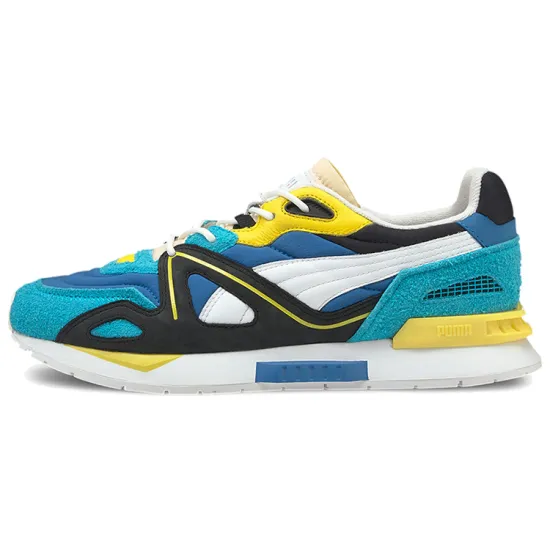 PUMA Mirage Lifestyle Shoes Unisex Low-top Black/white/blue/yellow