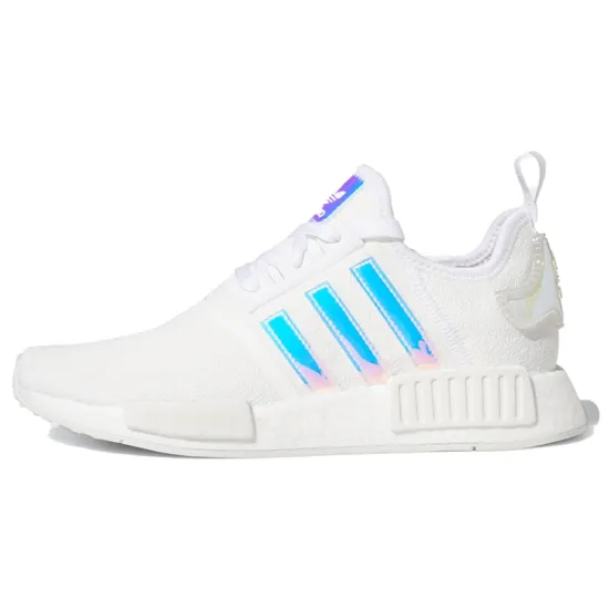 Adidas NMD R1 White Iridescent Women's