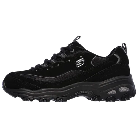 Skechers D Lites Sports Shoes Black Women's