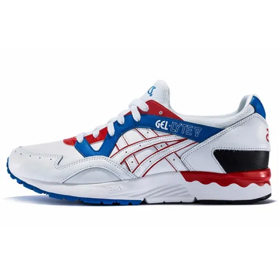 Asics Gel-Lyte 5 Lifestyle Shoes Unisex Low-top White/Blue/Red