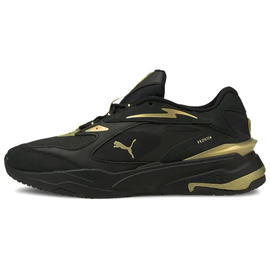 PUMA RS-Fast Metal V2 Black Team Gold