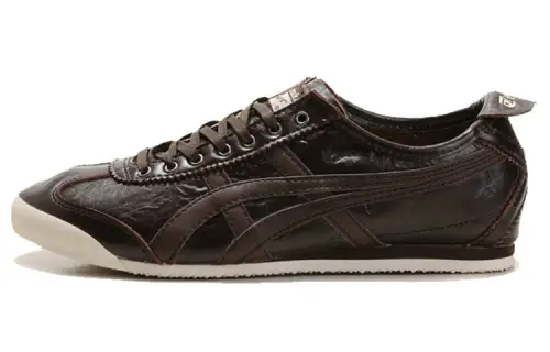 Onitsuka Tiger MEXICO 66 LAUTA New Cushioning Slip Resistant Low top Casual Shoes Men's Brown