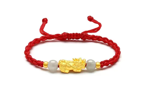 KING TAI SANG Gold Bracelet Unisex