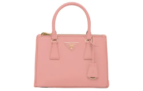 PRADA Galleria Killer Bag Leather Shoulder Bag, Crossbody Bag, Handbag Small Women's Pink
