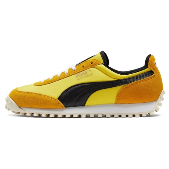 PUMA Fast Rider Low Top Running Shoes Yellow