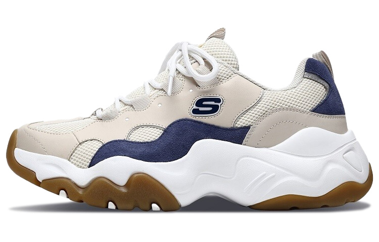 Мужские кроссовки Skechers D'LITES 3.0 (бежево-коричневые)