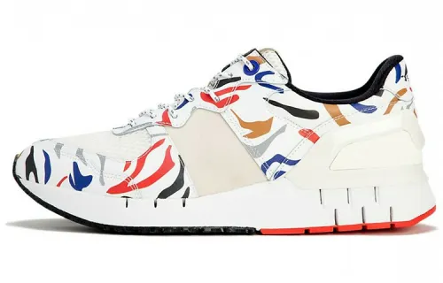 Onitsuka Tiger Casual Shoes Men's Low Top White/Red/Blue