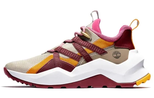 Timberland Madbury Mixed Media 'Red Gray Yellow' Women's