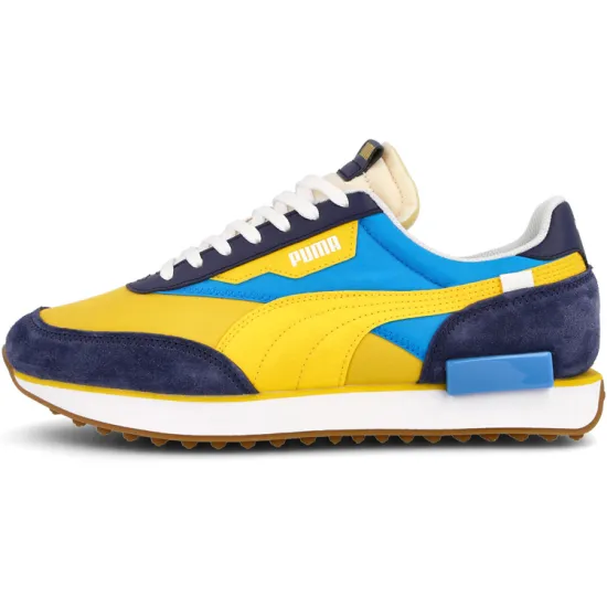 PUMA Future Rider Lifestyle Shoes Men Low-top Blue/yellow