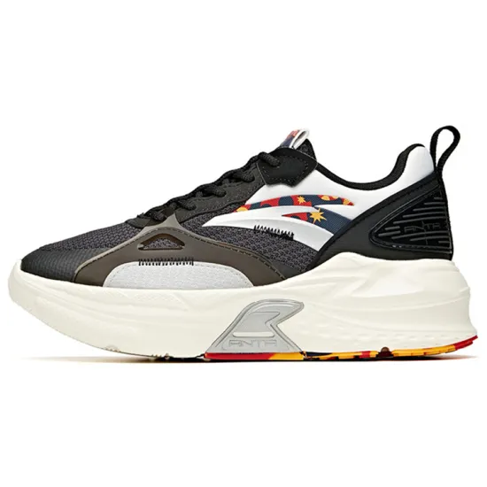 ANTA Life Collection Casual Shoes Women's Low-Top Gray Black