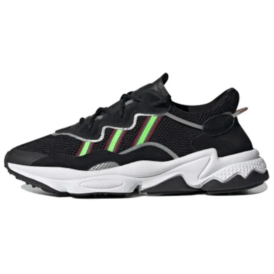 Adidas Ozweego Core Black Solar Green