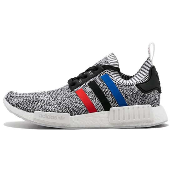 Adidas Originals Nmd R1 Tri Color Stripes White