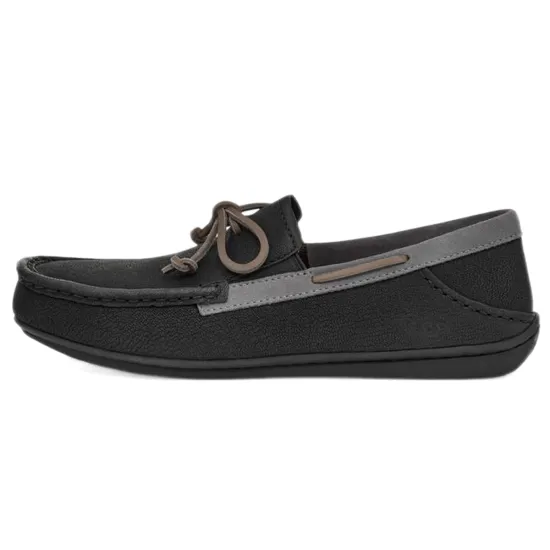 UGG Lifestyle Shoes Men Low-top Black/metallic Gray