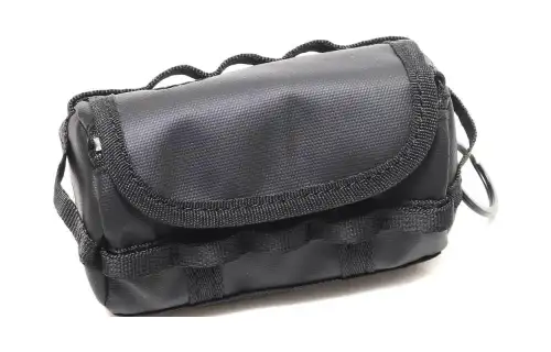 THE NORTH FACE Polyester Bucket Bag Accessory Bag Coin Purse Mini Unisex Black