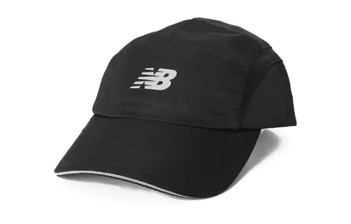 New Balance Letter Pattern Baseball Caps Men's Black