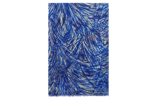 Loro Piana Knit Scarves Women's Blue