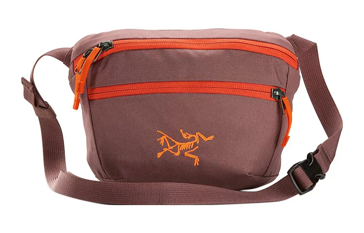 Arc'teryx Mantis 1L Outdoor Bags Polyester Soft Purple & Extraordinary Orange Unisex