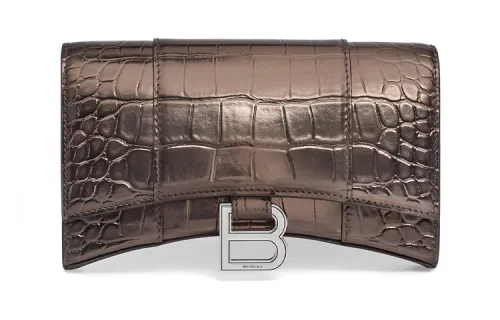 Balenciaga Hourglass Chained Wallet