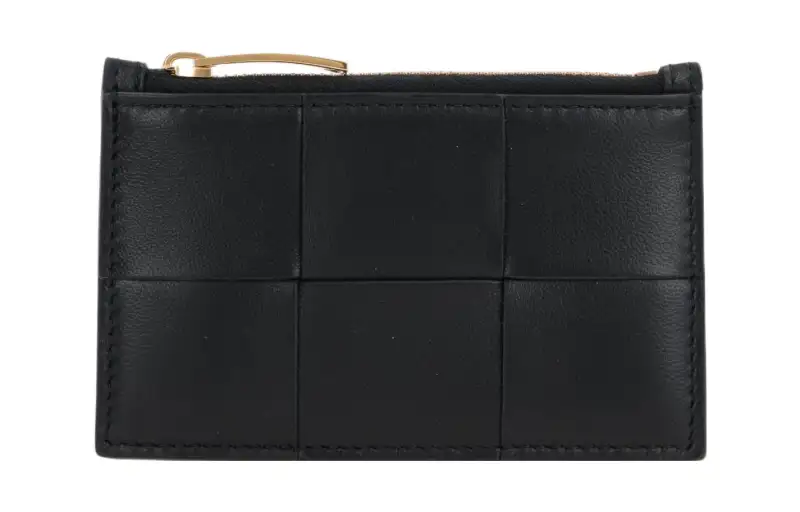 Bottega Veneta Intrecciato Zipped Card Holder