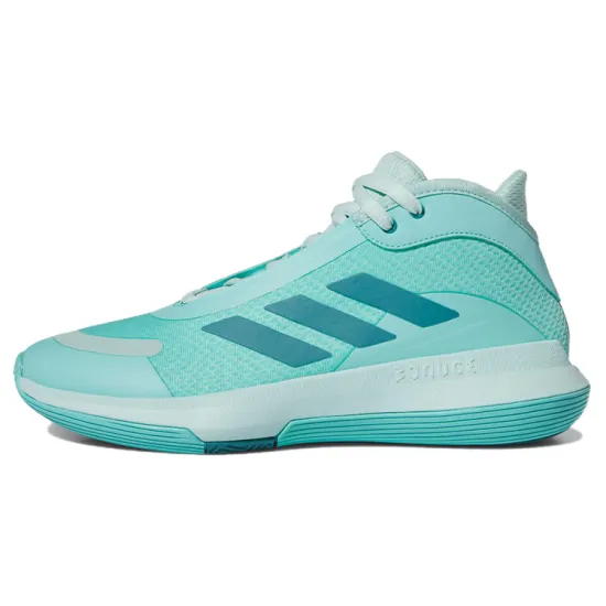 Adidas Bounce Legends Basketball Shoes Unisex Low-top Lake Blue