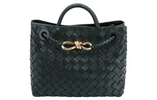 Bottega Veneta Leather Handbag, Shoulder Bag Women's Green