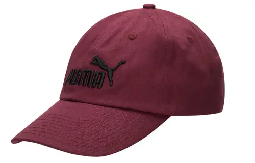 PUMA Baseball Caps Unisex Burgundy