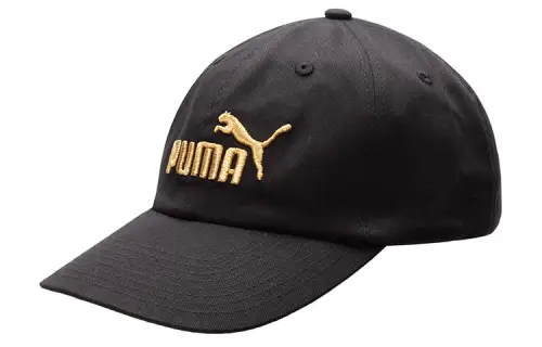 PUMA Cotton Baseball Caps Unisex Black