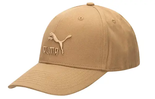 PUMA Cotton Baseball Caps Unisex Yellow