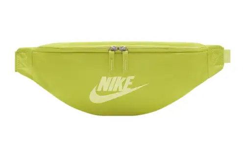 Nike Heritage Nylon One Shoulder Crossbody Sling Bag, Fanny Pack Regular Unisex Green