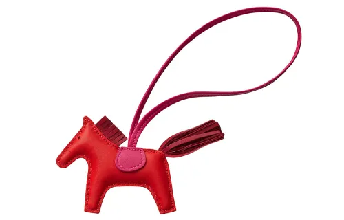 HERMES Sheepskin Charms Women's