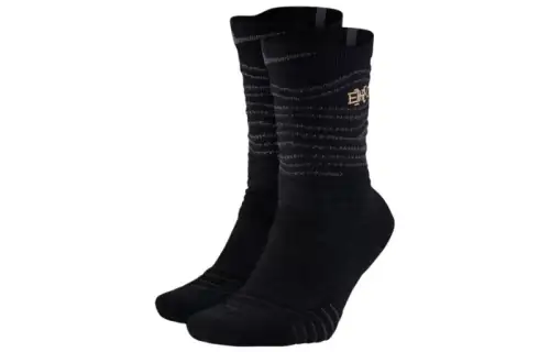 Nike Elite Series Sports Basketball Stockings High Socks Men's 1 Pair Black