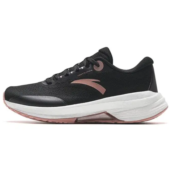 ANTA Creation And Running 4 Generations Running Shoes Women's Low-Top Black White